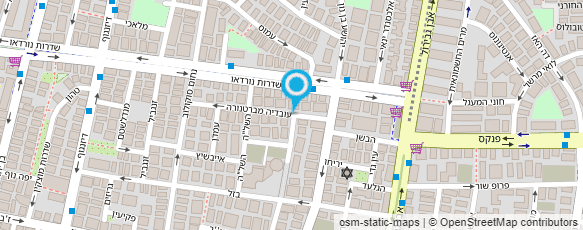 מפת הגעה אל שגית פיש - עיצוב כובעים