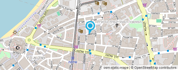 מפת הגעה אל רוני - מספרה ברחוב נחמה מפת הגעה אל רוני - מספרה ברחוב נחמה