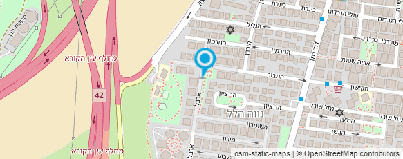 מפת הגעה אל א.מ שירותי דלתות