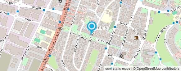 מפת הגעה אל נדיה בכר צבי פילאטיס