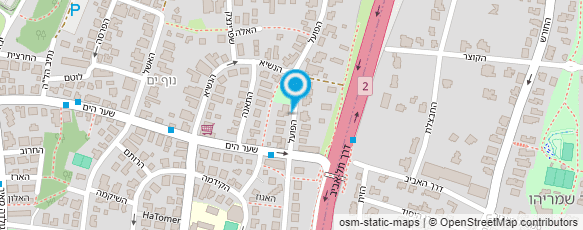 מפת הגעה אל יורם עידן עיצוב