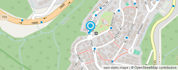 מפת הגעה אל בית השמש-מרכז יוצר