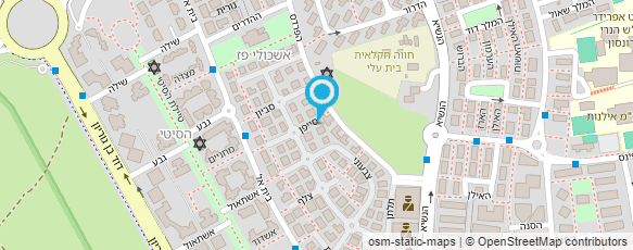 מפת הגעה אל אולפן הקלטות תלם הפקות