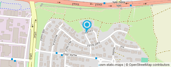 מפת הגעה אל זד אירועים-דוכני מזון