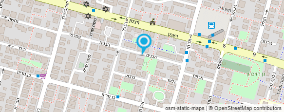 מפת הגעה אל זמי זילברמן - ייעוץ מקרקעין