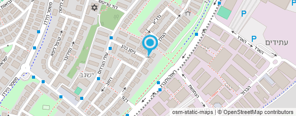 מפת הגעה אל הגן הצבעוני