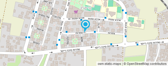 מפת הגעה אל טיפת חלב