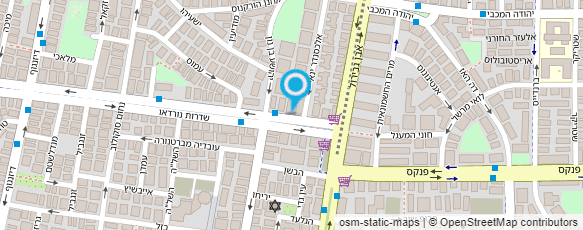 מפת הגעה אל כריזמה שיווק ופרסום בע"מ