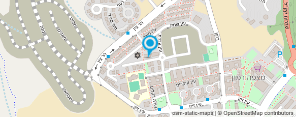 מפת הגעה אל מוניות והסעות מצפה רמון