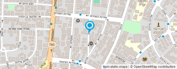 מפת הגעה אל טיפת חלב