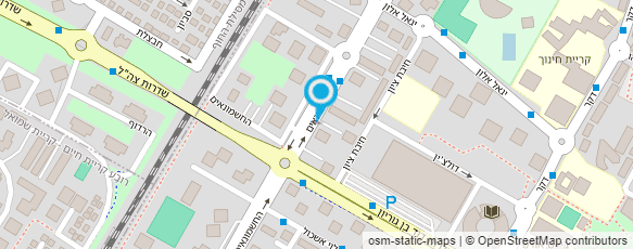 מפת הגעה אל טיפת חלב חיבת ציון