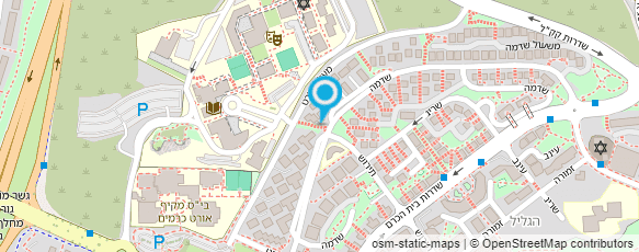 מפת הגעה אל עופר עיצוב פנים