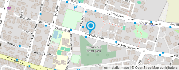 מפת הגעה אל בי.קיי. שיווק חומרי ניקיון