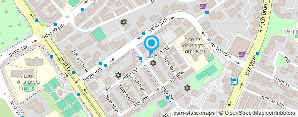 מפת הגעה אל נגריית איציק בוסי