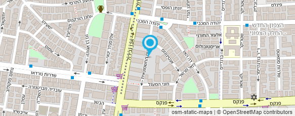 מפת הגעה אל יעל גינזבורג - מאמנת כושר