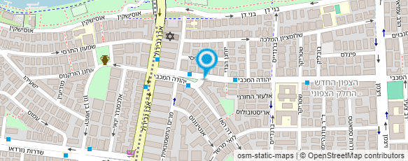 מפת הגעה אל יניב כץ-פסיכולוג קליני