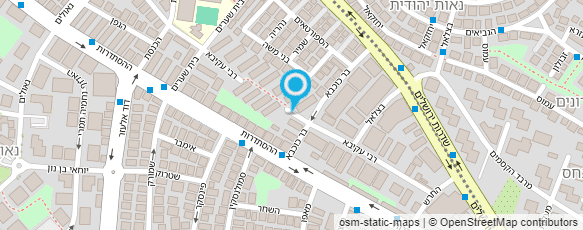 מפת הגעה אל שני שירותי איכות