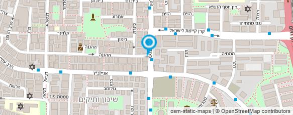 מפת הגעה אל סוכנות ביטוח - FMARIANNA