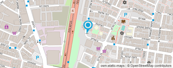 מפת הגעה אל מיקי ירום-דרמה תרפיה