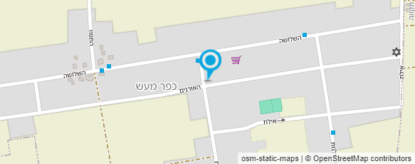 מפת הגעה אל תות סדנא לתזונה ותנועה