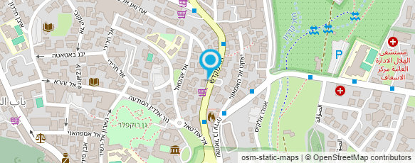 מפת הגעה אל מוניות אל אקצה