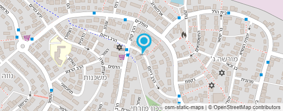 מפת הגעה אל הילה קורן