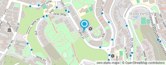 מפת הגעה אל דוד רביב