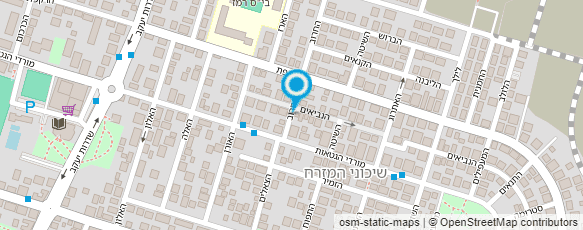 מפת הגעה אל אצלנו בחצר