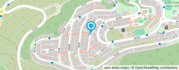 מפת הגעה אל גן החברים של פו