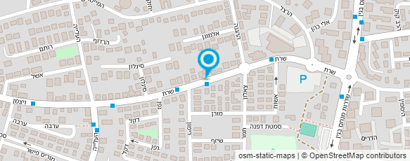 מפת הגעה אל עוגות ענת