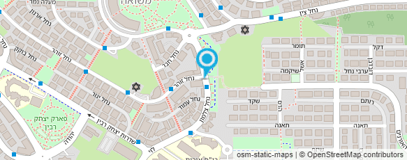 מפת הגעה אל גינון מאיר