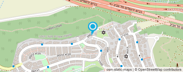 מפת הגעה אל אסף - עיסוי גוף