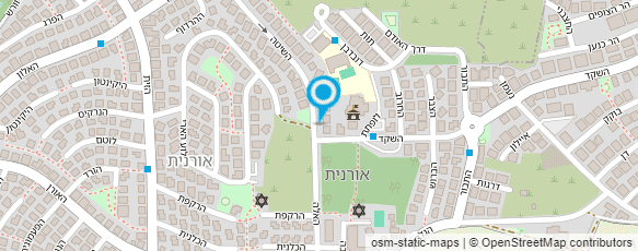 מפת הגעה אל א.ש אינסטלציה ודודי שמש