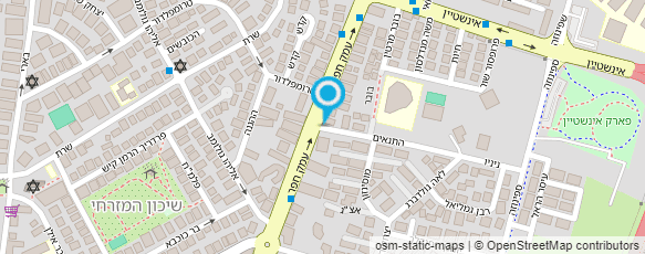 מפת הגעה אל פעוטון חיננים