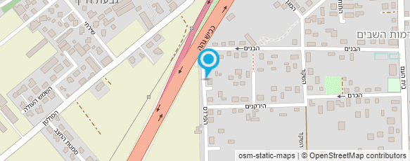 מפת הגעה אל טל נחומי - אדריכל