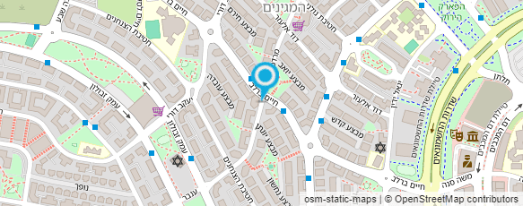 מפת הגעה אל גן ילדותי