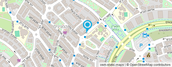 מפת הגעה אל עודד קצב-ניהול פרוייקטים