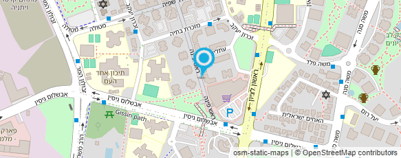 מפת הגעה אל מכף רגל ועד ראש