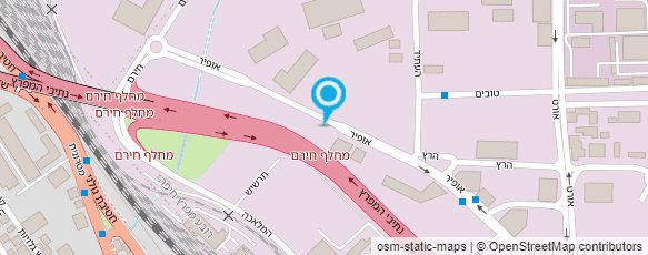 מפת הגעה אל י.ר. גלובל דירקט טרייד בע"מ