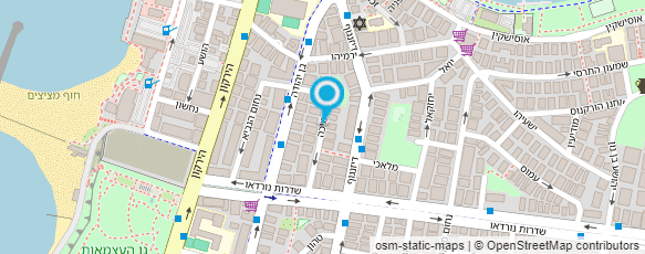 מפת הגעה אל המשפחתון של איסה