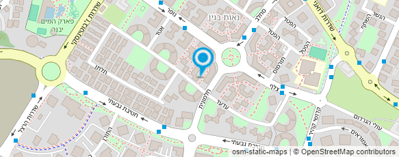 מפת הגעה אל המכללה ליזמות ואיכות סביבה