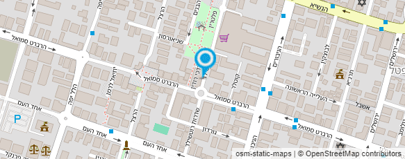 מפת הגעה אל עו"ד אווה גלעדי - עזרן