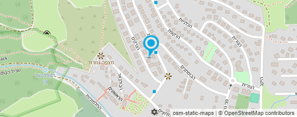 מפת הגעה אל נווה נוף