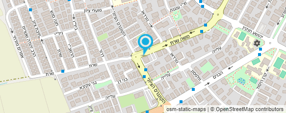 מפת הגעה אל שמעון הפקות דפוס