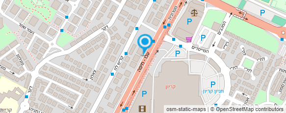 מפת הגעה אל עו"ד יהודה שמעוני