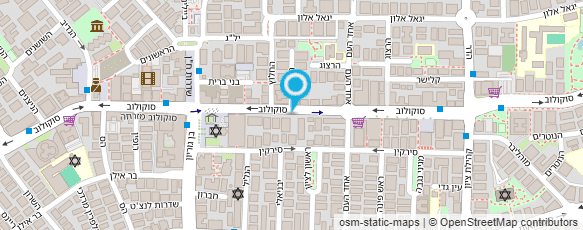 מפת הגעה אל ירין