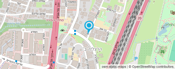 מפת הגעה אל אורית פינס מעצבת פנים