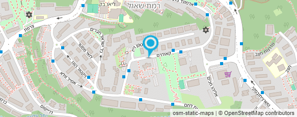 מפת הגעה אל אילנה שלאל פיזיותרפיסטית