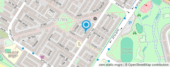 מפת הגעה אל חנה פניגשטיין