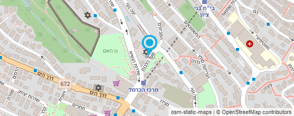 מפת הגעה אל פיצה פנורמה